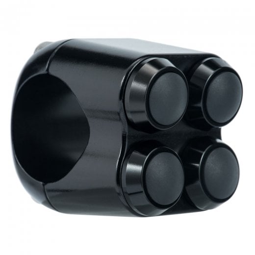 Motone The Quad Micro Switch Button Housing - One Inch Handlebar - Black