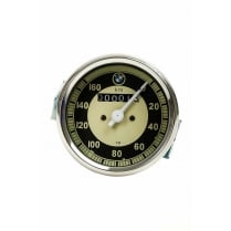BMW SMITHS Replica 0-160 KPH Speedometer Black & Cream Face