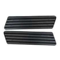 LAMBRETTA Plastic Side Panel Grill Set Black GP