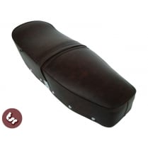 LAMBRETTA Quality Bench Dual Seat Dark Brown Series 2/3/GP/LI/TV/SX/LIS