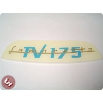 LAMBRETTA Rear Frame Plastic Badge 'Lambretta TV175'