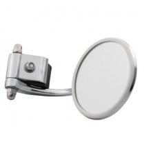 Legshield Mirror Left Hand Side - ROUND