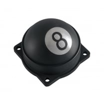 HD CV 8 Ball Carb Top Lid - Contrast Cut - Black