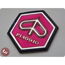 VESPA Horncast Hexagon hex Badge VLB/SPRINT RALLY PINK