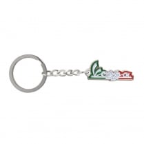 VESPA Italian Flag Style Key Ring PX/LML/T5 etc.