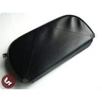 VESPA/LAMBRETTA Back Rest Slipover Cover/Pad Black