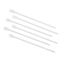VESPA/LAMBRETTA Set Of 6 Wiring Loom Cable Ties ALLOY
