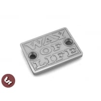 VESPA PX/LML/GTV CNC Disc Brake Handlebar Master Cylinder Cover a WAY OF LIFE