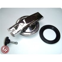 VESPA Stainless Petrol/Fuel Cap Set with Pin & Seal