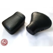 VESPA TSR Front Saddle Rear Seat Set Black PX/VBB/VLB