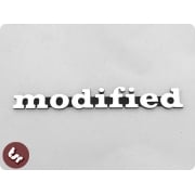 PX/LML/T5 Solid Billet CNC Legshield/Side Panel Badge/Emblem MODIFIED for VESPA