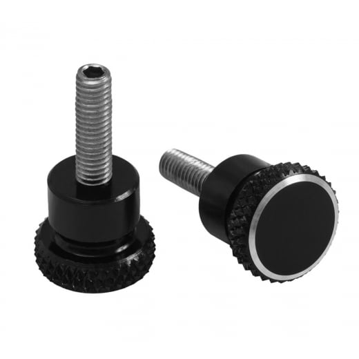 Motone Quick Release Aluminium Side Panel Bolts - Black