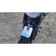Motone Raceblade Front Mudguard/Fender- Spoke Wheels - Polished Aluminium