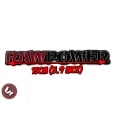 RAW POWER CNC Billet Badge/Emblem TS1/RB/MALOSSI/POLINI fits Vespa/Lambretta