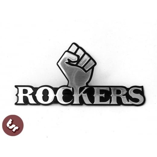 ROCKERS CNC Billet Tank Badge/Emblem Triumph Flat Tracker CB 750 XS 650 Hot Rod