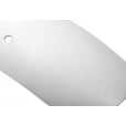 Motone Shorty - Bobbed Front Mudguard/Fender- Spoke Wheels - Brushed Aluminium