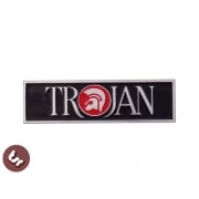 TSR Billet CNC Legshield Badge/Emblem TROJAN Custom Lambretta GP/PX/LML