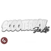 TSR Scooterboy for life! Billet CNC Legshield/Panel/Badge fits VESPA/LAMBRETTA