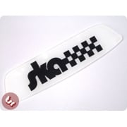 TSR Series 3 Rear Frame Badge SKA CHECKERED FLAG for Lambretta
