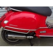 VESPA GTS STAINLESS STEEL SIDE PANEL CRASHBARS GTS / GTV/ GT.125/250/300