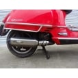 TSR VESPA GTS STAINLESS STEEL SIDE PANEL CRASHBARS GTS / GTV/ GT.125/250/300