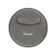 VESPA 10" Spare Wheel Cover Grey With Front Pocket