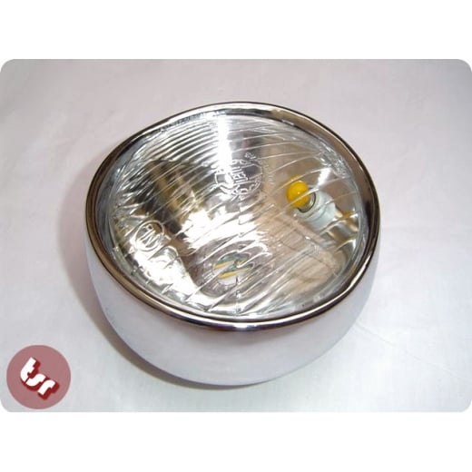 VESPA 150 VBB Front Headlight Unit with Chrome Ring