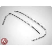 VESPA 150 VBB/VBA Side Panel/Cowl Trim/Flash Set Alloy