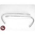VESPA 150 VBB/VBA Side Panel/Cowl Trim/Flash Set Chrome Stainless Sportique