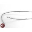 VESPA 150 VBB/VBA Side Panel/Cowl Trim/Flash Set Chrome Stainless Sportique