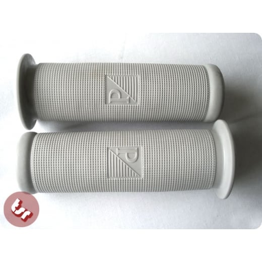 VESPA 150 VBB/VBA/VNA Rubber Hand Grips Pair 22mm Grey