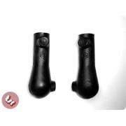 VESPA Centre/center Stand Rubber Boots/Feet Long Black
