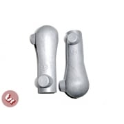 VESPA Centre/center Stand Rubber Boots/Feet Long Grey PX / Sprint / LML