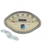 VESPA Clamshell Speedo/Speedometer 80MPH Cream Face VBB/GS/SS/Sprint