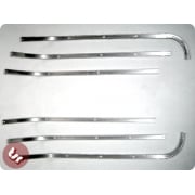 VESPA Floor/Footboard Runner Strips Standard Alloy X6 Sprint/VBB/Rally
