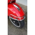 VESPA GTS/GT Mudguard/Fender Stainless Steel Crash Bar+Badge