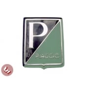 VESPA Horncast Badge -P/Piaggio 2-tone 60s Colours