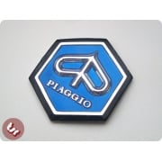 VESPA Horncast Hexagon hex Badge VLB/SPRINT RALLY BLUE
