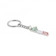 VESPA Italian Flag Style Key Ring PX/LML/T5 etc.