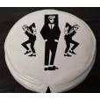 VESPA/LAMBRETTA 10" Spare Wheel Cover SKA MAN PRINT