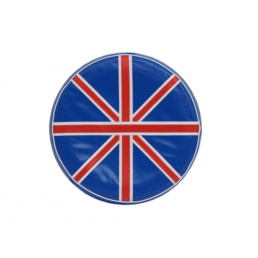 VESPA/LAMBRETTA 10" Spare Wheel Cover Union Jack Red/White/Blue