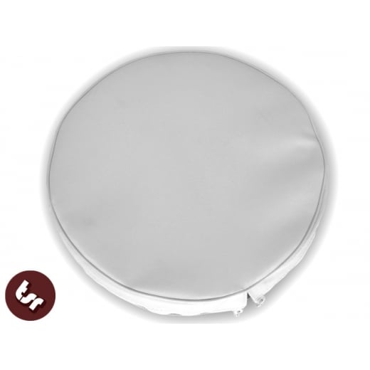 VESPA/LAMBRETTA 10" Spare Wheel Cover White