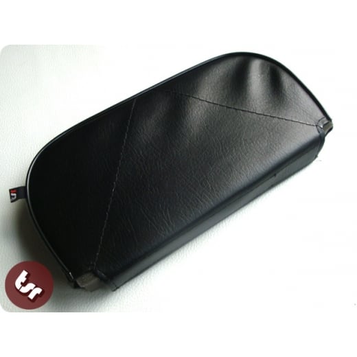 VESPA/LAMBRETTA Back Rest Slipover Cover/Pad Black