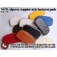 VESPA/LAMBRETTA Back Rest Slipover Cover/Pad Black