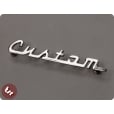 VESPA/LAMBRETTA Chrome Panel/Legshield Badge CUSTOM