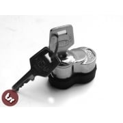 VESPA/LAMBRETTA Spare Wheel Lock+Keys Locking Nut PX/SX/GP/LI