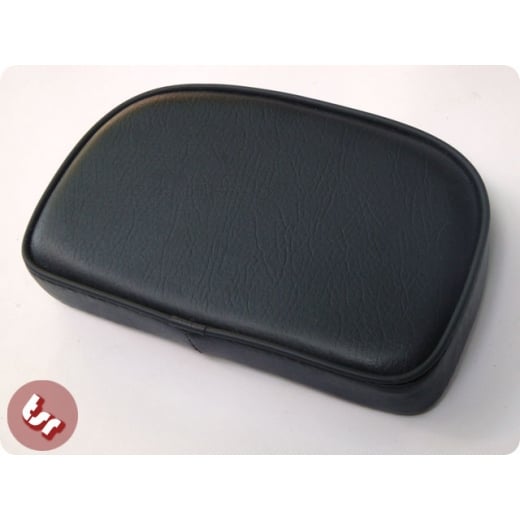 VESPA/LAMBRETTA TSR Rear Rack Back Rest Pad Black