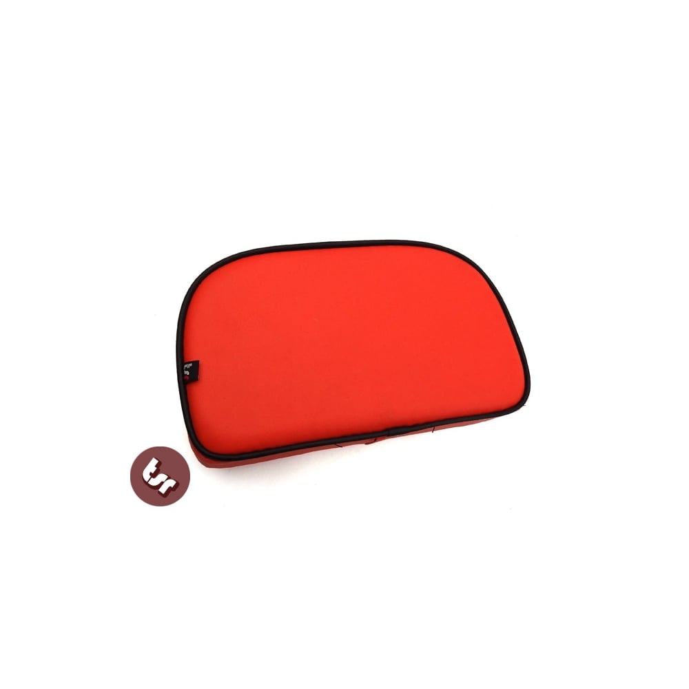 Tsr Rear Rack VESPA/LAMBRETTA TSR Rear Rack Back Rest Pad Orange/Black Bolt-On - from ...