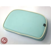 VESPA/LAMBRETTA TSR Rear Rack Back Rest Seat Pad Baby Blue/Cream