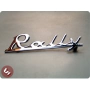 VESPA Legshield Badge Rally 180/200 'Rally' Chrome